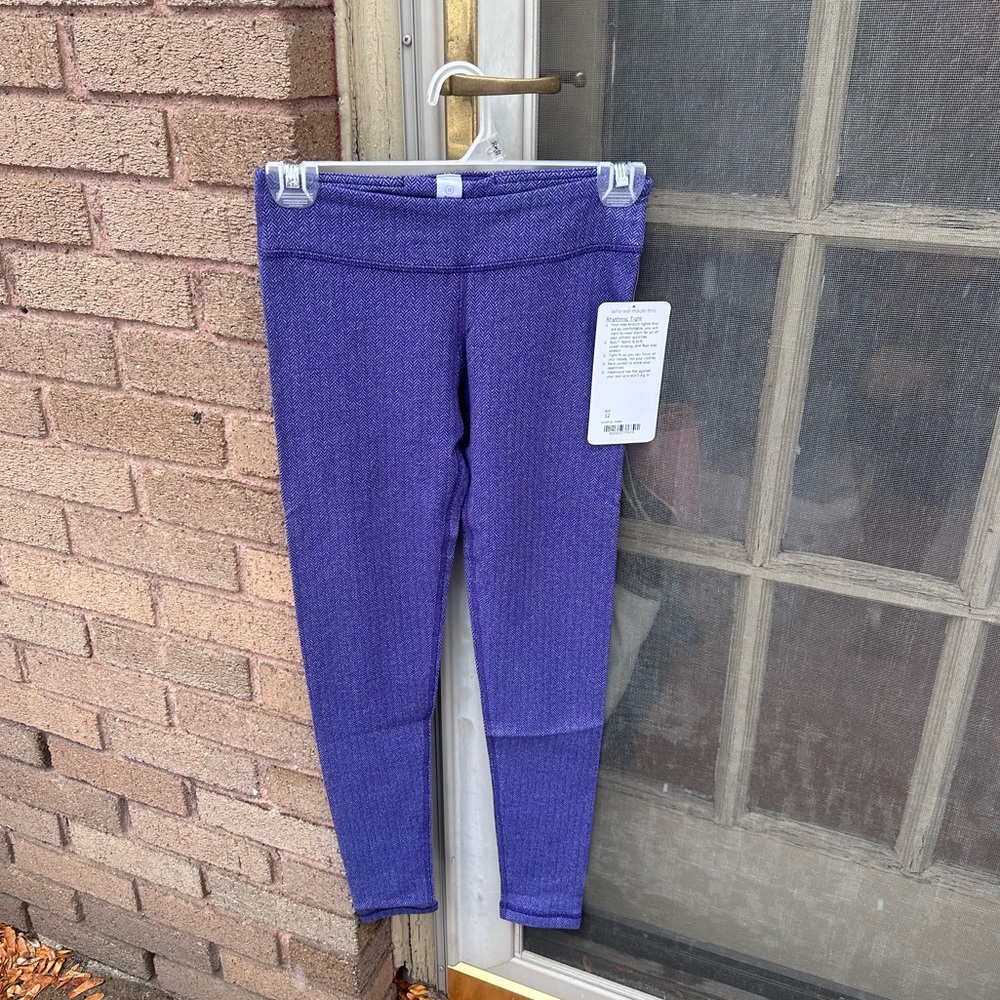 NWT Ivivva by Lululemon Rhythmic Tight Rulu Size 12